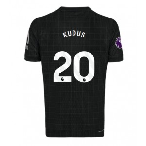 Fotbalové Dres Tottenham Hotspur Mohammed Kudus #20 Venkovní Oblečení 2025-26 Krátký Rukáv